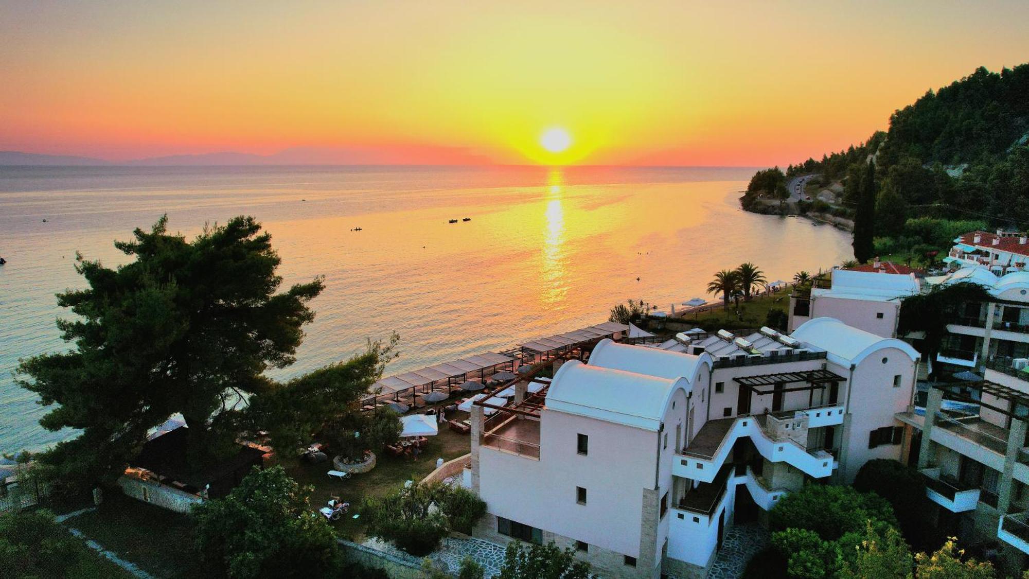 Hotel Olympion Sunset Halkidiki Skála Foúrkas Esterno foto