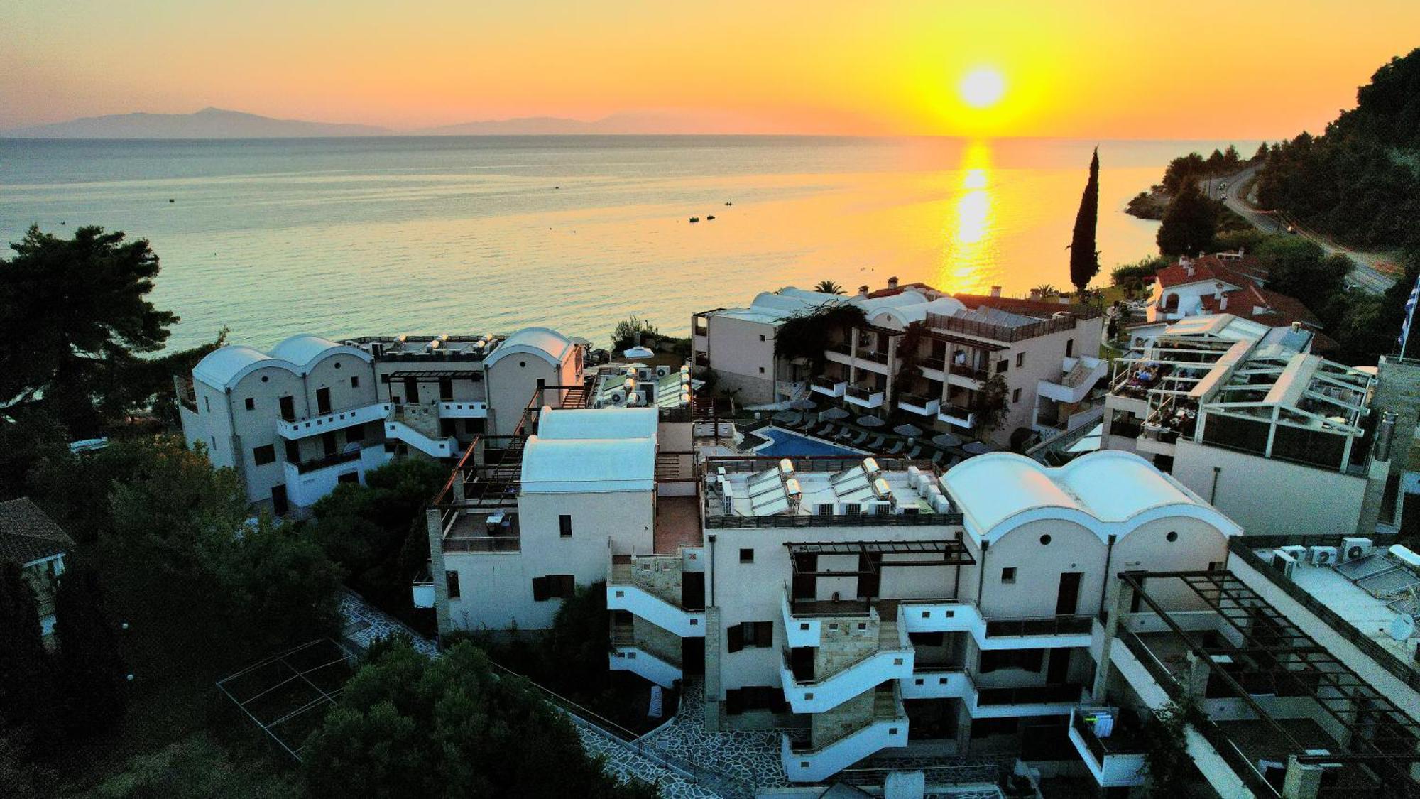 Hotel Olympion Sunset Halkidiki Skála Foúrkas Esterno foto